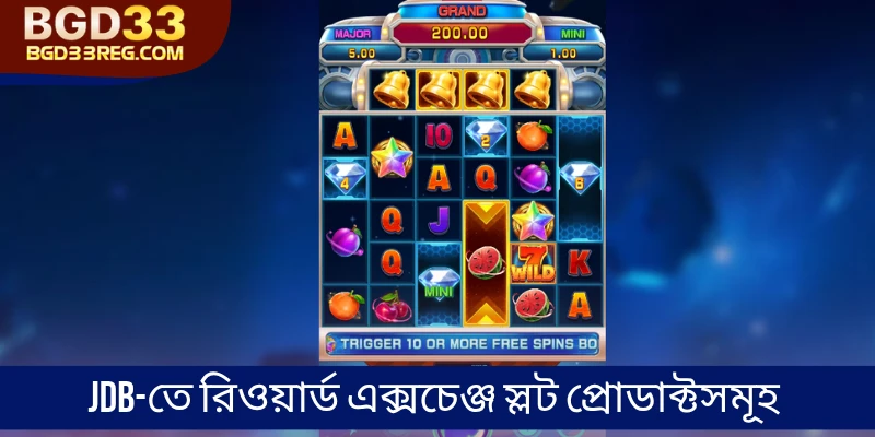 JDB-তে রিওয়ার্ড এক্সচেঞ্জ স্লট প্রোডাক্টসমূহ