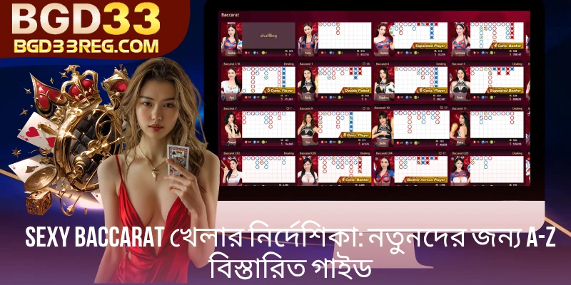 Sexy Baccarat খেলার নির্দেশিকা: নতুনদের জন্য বিস্তারিত গাইড
