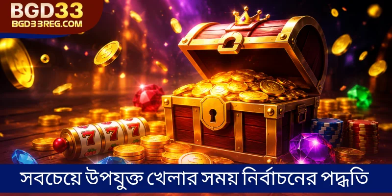 সবচেয়ে উপযুক্ত খেলার সময় নির্বাচনের পদ্ধতি