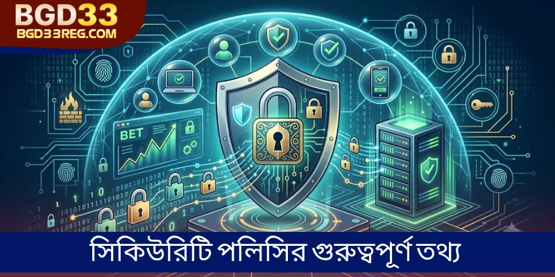 সিকিউরিটি পলিসির গুরুত্বপূর্ণ তথ্য